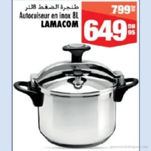 Autocuiseur en inox 8L LAMACOM