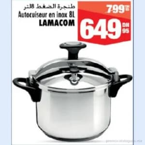 Autocuiseur en inox 8L LAMACOM