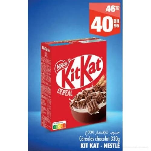 Céréales chocolat Kit Kat - Nestlé