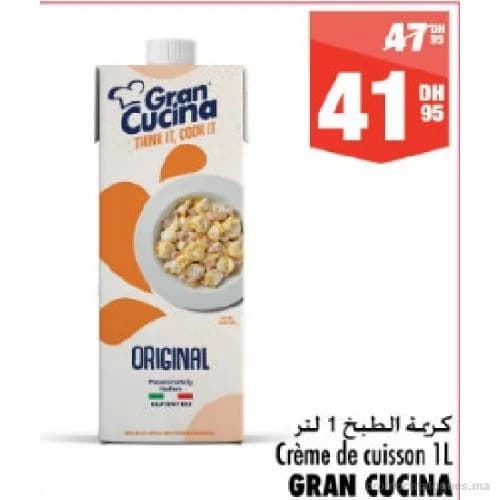Crème de cuisson