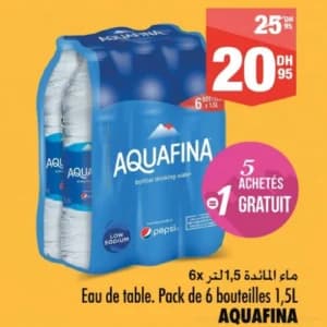 Eau de table Aquafina