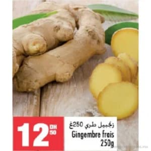 Gingembre frais