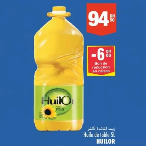 Huile de table Huilor 5L