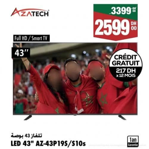 LED 43" AZ-43P19S/S10s