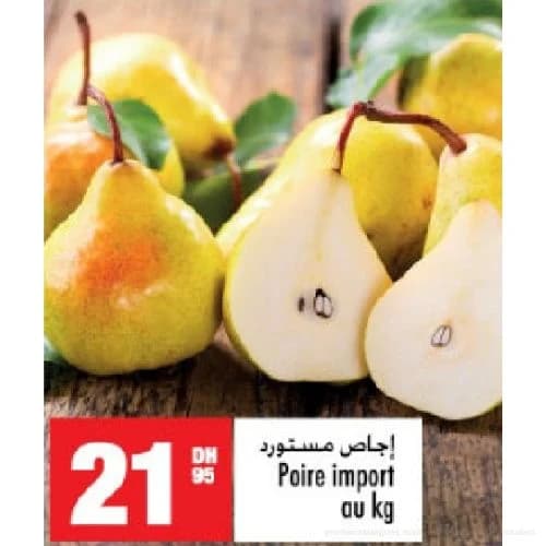Poire import