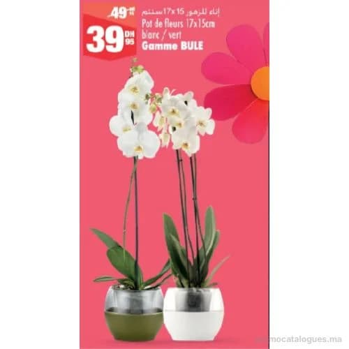Pot de fleurs 17x15cm Gamme BULE