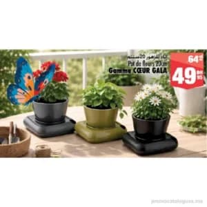 Pot de fleurs 20cm Gamme CŒUR GALA