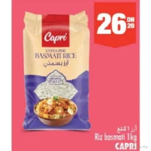 Riz basmati Capri