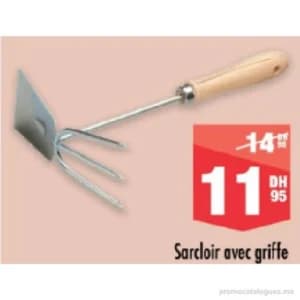 Sarcloir avec griffe