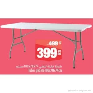 Table pliante