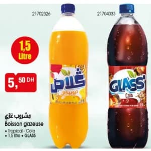 Boisson gazeuse GLASS