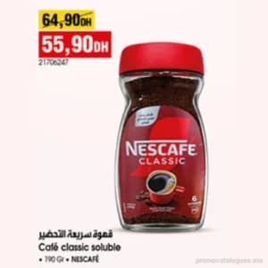 Café classic soluble Nescafé