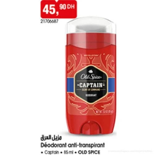 Déodorant anti-transpirant Captain