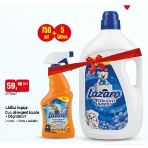 Duo détergent liquide + Dégraissant