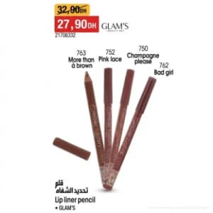 Lip liner pencil Glam's