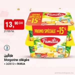 Margarine allégée