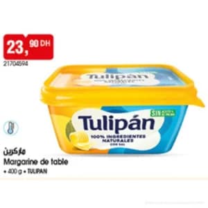 Margarine de table Tulipán