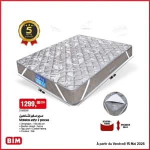 Matelas Safyr 2 places