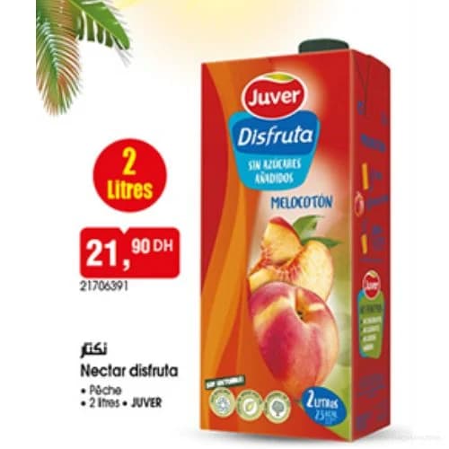 نكتار الخوخ ديسفروتا Juver