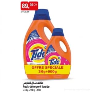 Pack détergent liquide Tide