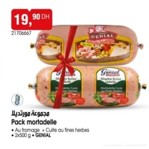 Pack mortadelle