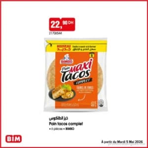 Pain tacos complet