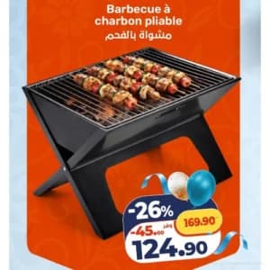 Barbecue à charbon pliable