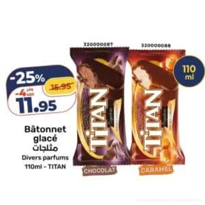 Bâtonnet glacé TITAN