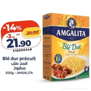 Blé dur précuit