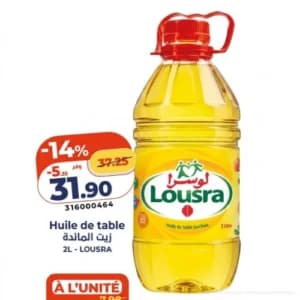 Huile de table Lousra