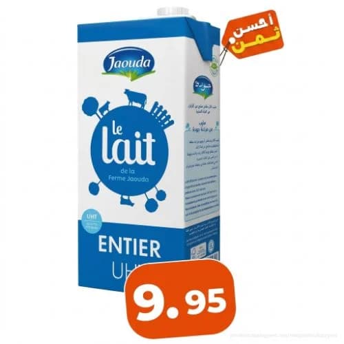 Jaouda Lait Entier UHT