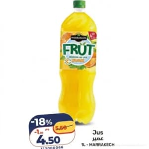Jus d'Orange Marrakech Frut