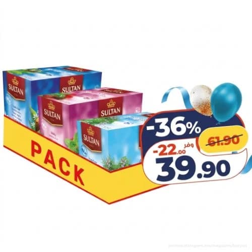 Pack Thés Sultan Assortis