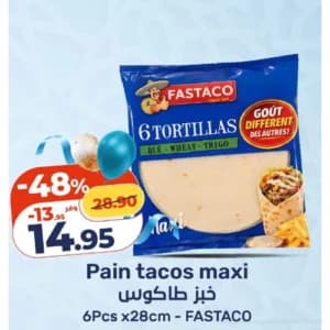 Pain tacos maxi FASTACO