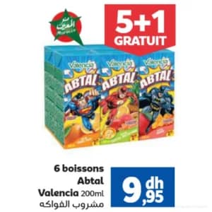 6 Boissons Abtal Valencia 200ml