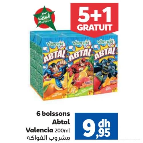 6 Boissons Abtal Valencia 200ml