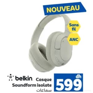 Belkin Casque Soundform isolate
