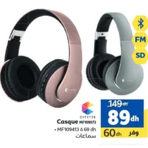 Casque Bluetooth CITYTEK MF109073