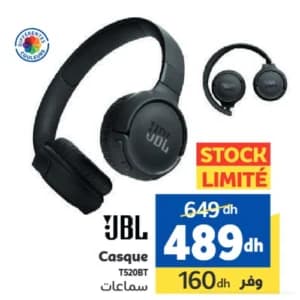 Casque JBL T520BT