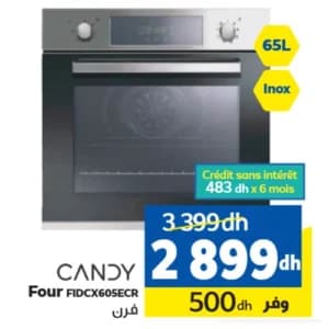 Four Candy FIDCX605ECR Inox 65L