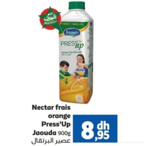 Jaouda Nectar frais orange Press'Up