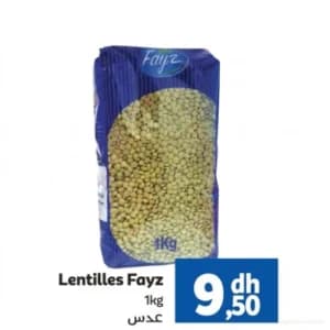 Lentilles Fayz