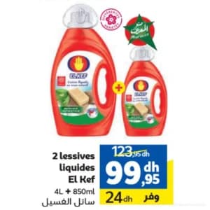Lessive Liquide El Kef (4L + 850ml)