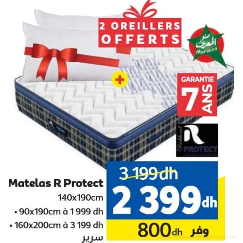 Matelas R Protect Richbond 140x190cm