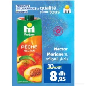 Nectar Pêche Marjane 1L