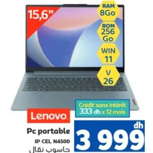PC portable Lenovo IP CEL N4500
