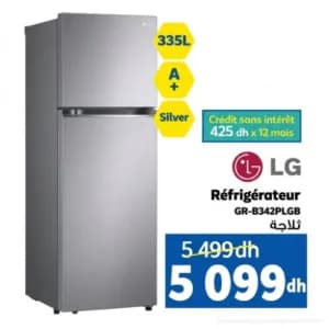 Réfrigérateur LG 335L