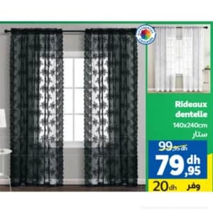Rideaux dentelle
