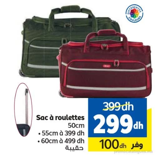 Sac à roulettes 50cm