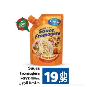 Sauce fromagère Fayz